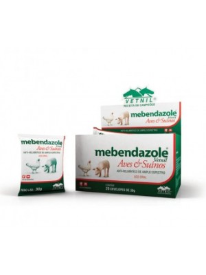 MEBENDAZOLE AVES/SUINOS 30gr.