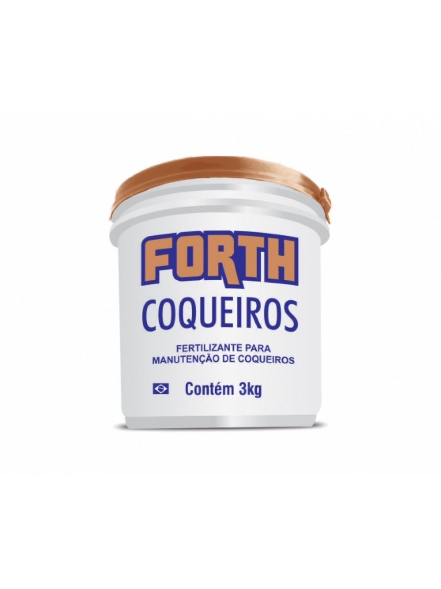 ADUBO FORTH COQUEIROS 3kg.
